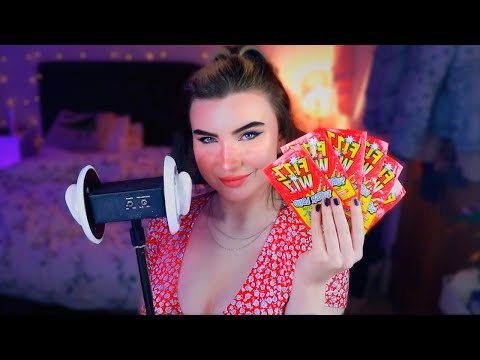 ASMR Pop Rock Mouth Sounds - Fizzing + Crackling + Popping Mouth Sounds = Sweet Sweet Tingles