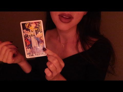 ASMR Mean Girl Reads Your Tarot Cards Roleplay 🦇 Soft Spoken with Gum
