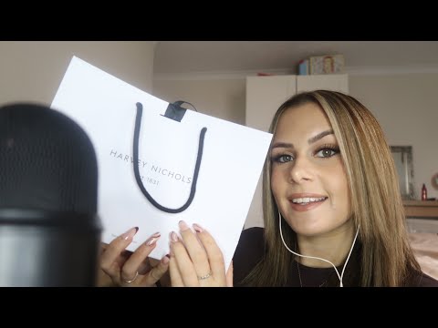 ASMR Shopping Haul (Cupped Whispers)