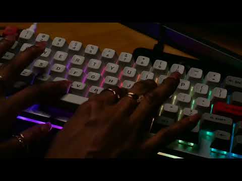 ASMR | 1HR Relaxing Keyboard Typing (no talking) ♡