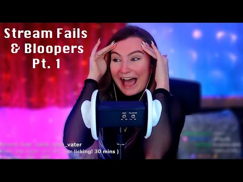My ASMR Fails, Bloopers & Memorable Stream Moments (NOT ASMR HEHE)