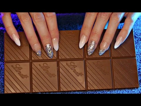 ASMR with Chocolate 🍫 | Scratching & Crinkles | Fast Textured Scratching | No Talking