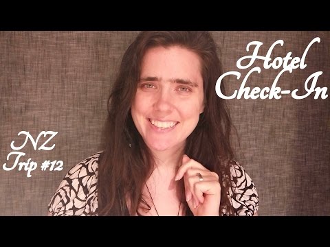 ASMR Hotel Check In Role Play (New Zealand Trip #12 - Intercontinental Wellington)