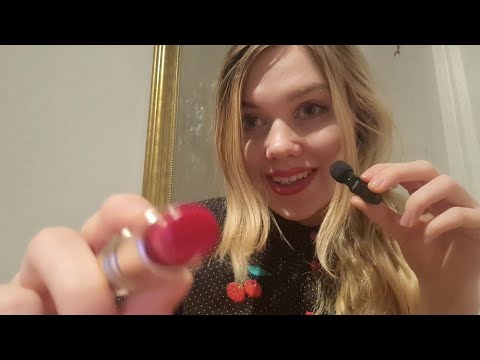 doing your makeup for the weekend ASMR
