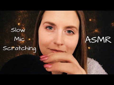 ASMR ✨ Slow Mic Scratching (Blue Yeti Foam Cover)