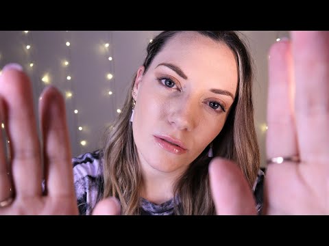 [ASMR] CLEANSING YOUR ENERGY | Personal Attention, Face Brushing, Scissors (Aussie Accent)