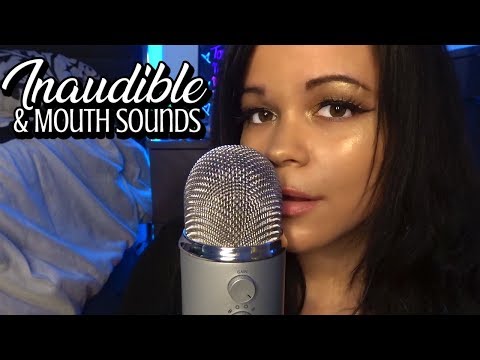 ASMR - Mouth Sounds Intense - Inaudible Whisper  ✨EXTREME TINGLES ✨