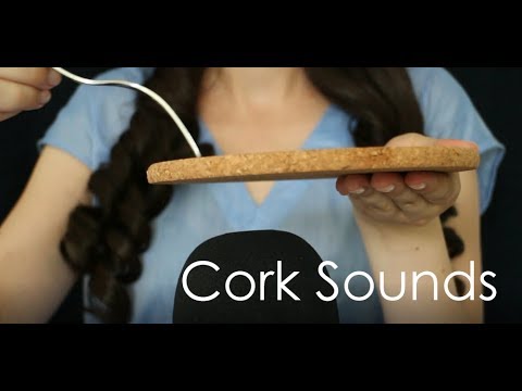 ASMR Cork Board Scratching, Tapping and Rubbing (No Talking)