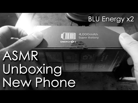 ASMR Unboxing my new Phone. Blu Energy X2