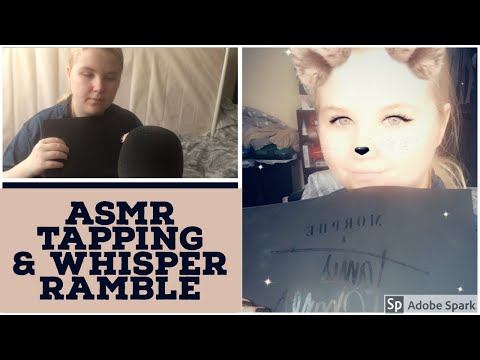 ASMR Pure Tapping & Whisper Ramble