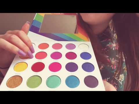 ASMR Morphe X Trevor Project (talking,tapping,swatching)
