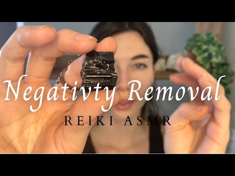 Reiki ASMR ~ Cleanse negative energy | Plucking | Relaxing