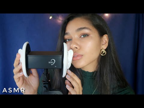 ASMR | TAPPING YOUR EARS WITH MOUTH SOUNDS | Intense Ear Attention ✨