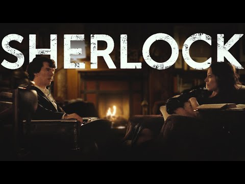 Sherlock & Irene Adler ◈ 221b Baker Street / Fireplace & Rain ◈ BBC Sherlock inspired AMBIENCE ASMR