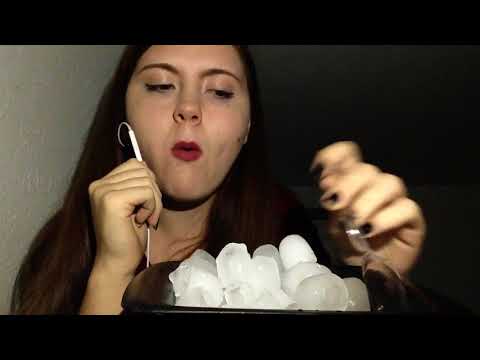 ASMR Extra Crunchy Ice Eating