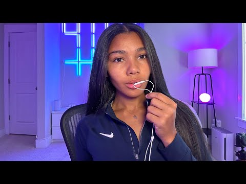 ASMR | Fast & Aggressive Mic Nibbling & Mouth Sounds  👅⚡️