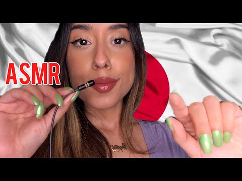 I speak Japanese 🇯🇵for the FIRST time  (or try to) ASMR/ Clicky Whispers