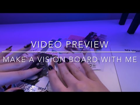 ASMR Make a 2024 Vision Board with Me! + Life Update + Whisper Ramble/ Vent