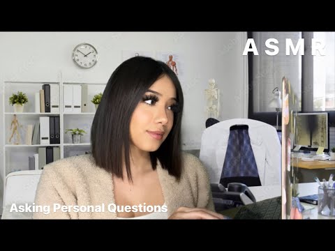 ASMR| Asking You Personal Questions 😳 (Keyboard sounds)