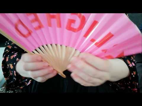 ASMR Water sounds tapping and fan sounds  *Let me cool you down* (No Talking)