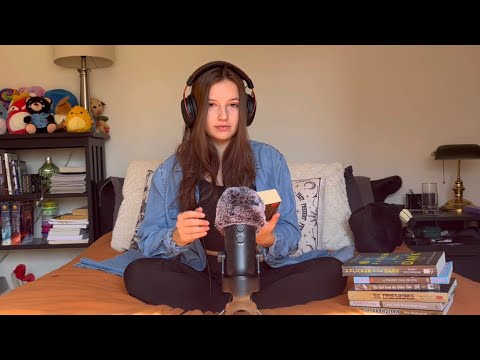 reading the backs of books asmr | part 2