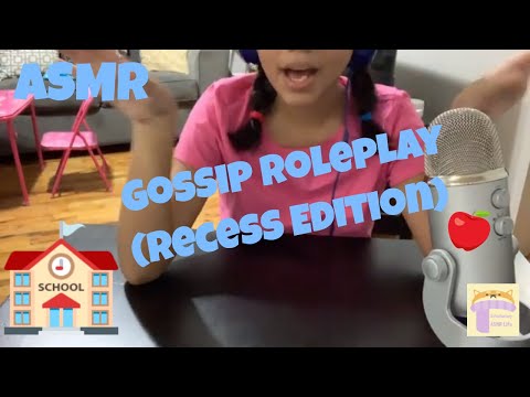 ASMR- Bestie Gossips to You During Recess | Roleplay Soft Spoken