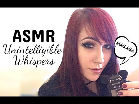 ASMR Unintelligible Whispers
