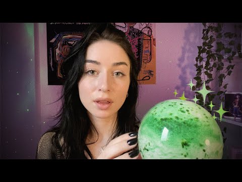 Fortune telling role play 🔮 Crystal ball & cards ✨  [ASMR]