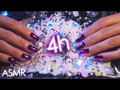 [ASMR] Relaxing Crinkly Trigger for Deep Sleep 😴 (No Talking) 4 Hours