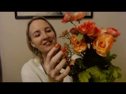 ASMR | Making a Spring Wreath w/No Hot Glue (Soft Spoken)