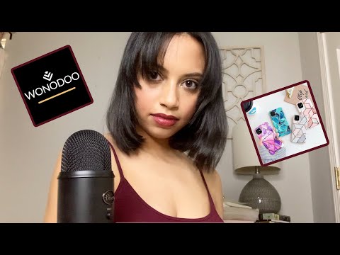 ASMR:|| New Haircut & Cute Phone Cases Tapping + Over explaining📱|| (Wonodoo)