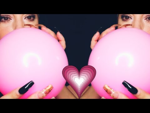 ASMR BALLOON SOUNDS | TWINS INFLATE DEFLATE AND POP BALLOONS | Balloon Blowing / Popping |