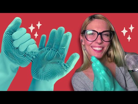 Mind Clearing Anticipatory Tingles & Visceral ASMR | Silicone Dish Glove Fun