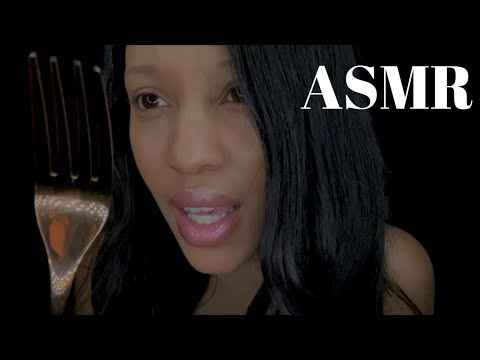 ASMR EATING YOUR TOXIC THOUGHTS using personal attention and negative energy plucking