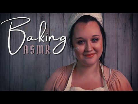 ASMR Baking Cookies in the Tavern | Cozy Cooking ASMR