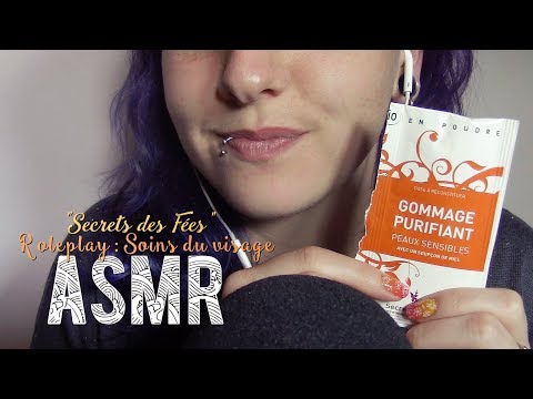 ASMR Français ~ Roleplay : soins du visage "Secrets des Fées"