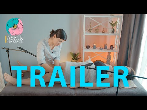 Trailer ASMR Abdominal and Front Massage by Sabina to Liza