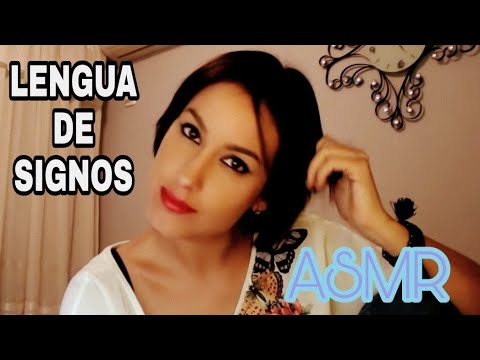 Asmr- Susurro LENGUA DE SIGNOS con PABLO NERUDA- Español/Spanish