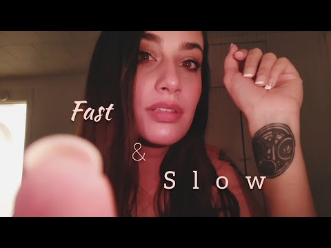 ASMR Fast & Slow Sounds, Crinkles, Tapping, Hand Movements/Sounds