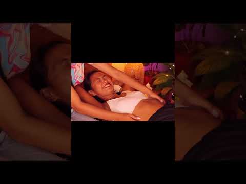 Asian Babe ASMR Subtle Reflexes | Belly Sides and Armpit Tickle😋😍#shorts