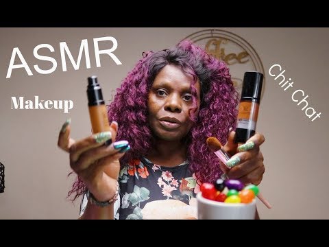 Makeup ASMR Eating Sounds 😜Jelly Beans | Green Lipstick 💄