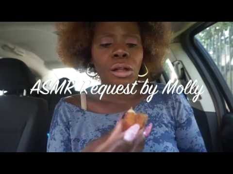 🌮  Trying Taco Bell Cinnamon Delight ASMR Vlog 56 Nails Macy SnapChat