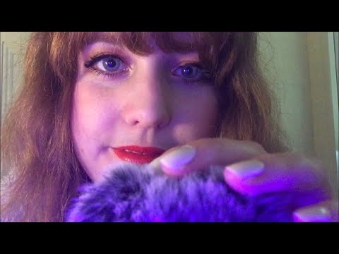 ASMR• Positive Affirmations and Fluffy Mic brushing ✨