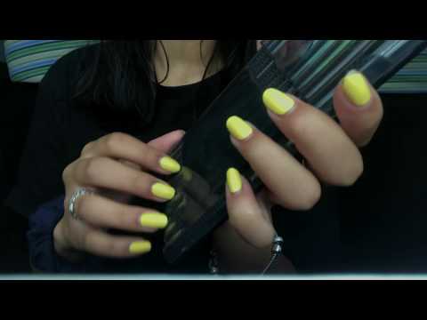 ASMR | Fast Tapping+Scratching Textured Plastic