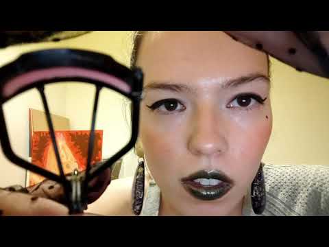 ASMR roleplay sister does your makeup