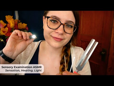 HSP Exam for Highly Sensitive People (Touch Testing, Hearing Tests, Light) 🩺 Medical ASMR Roleplay