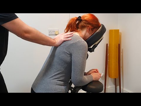 [ASMR] Traditional Seated Shiatsu Massage [No Talking]