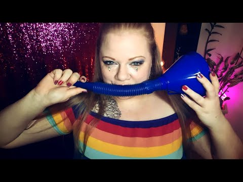 ASMR Various Mouth Sounds| Layered Mouth Sounds| Tapping| Blue Triggers 💙