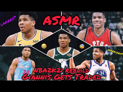 Giannis Antetokounmpo Getting Traded??! 😳 (ASMR) NBA2K21 Rebuild Challenge 🏀