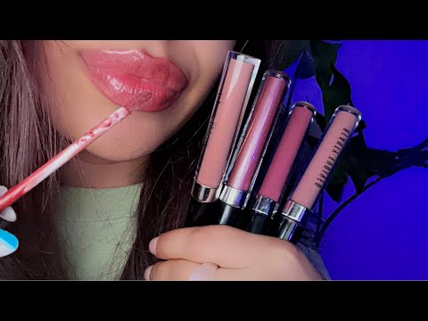 ASMR~ Tingly Lipstick Application, Mouth Sounds, Whispers + More